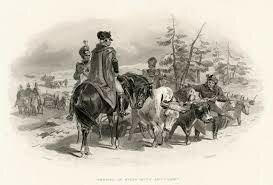 Washington arrives on outskirts of Boston with continental troops