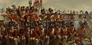 Colonists vs British Troops