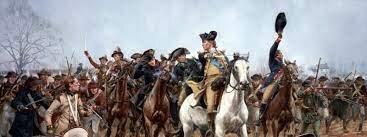 Washington arrives on outskirts of Boston with Continental troops