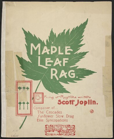 Scott Joplin writes Maple Leaf Rag
