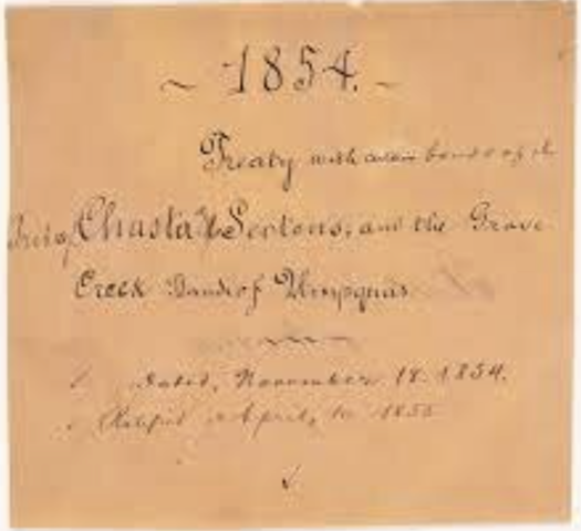 The first treaty between the Oto Tribe and the US government