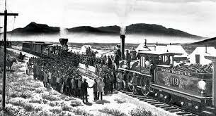 The Charter for the Transcontinental Railroad passed