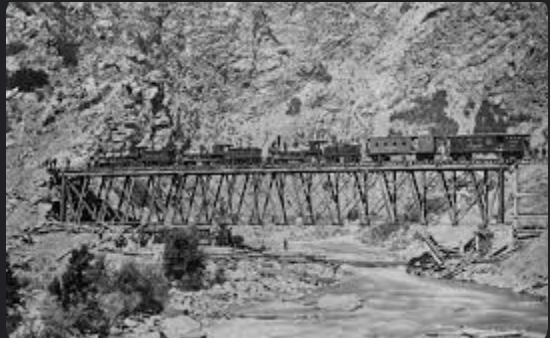 Construction of the transcontinental railroad (timespan)