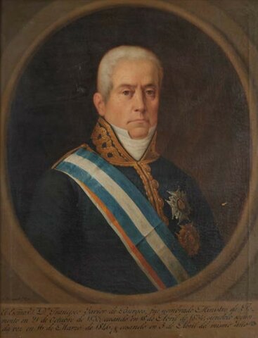 División provincial de Javier de Burgos.
