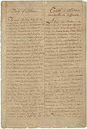 Treaty of Amity and Commerce/ Treaty of Alliance