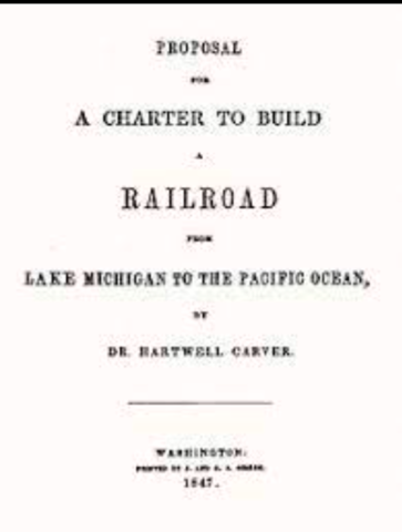 the charter for the transcontinental railroad