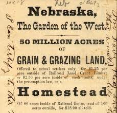 Homestead Act passed