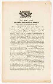 The first treaty between the Oto tribe and the US government