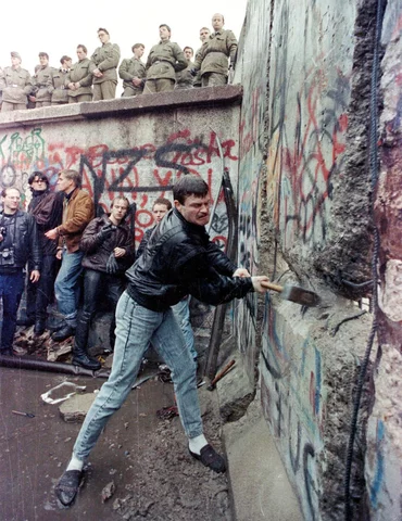 Destruction of Berlin Wall