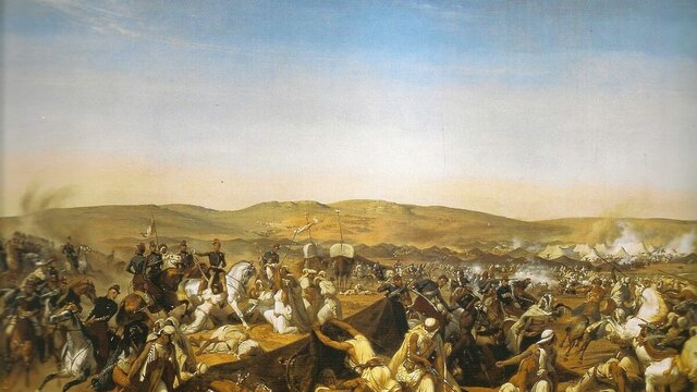 Francia ocupa Argelia