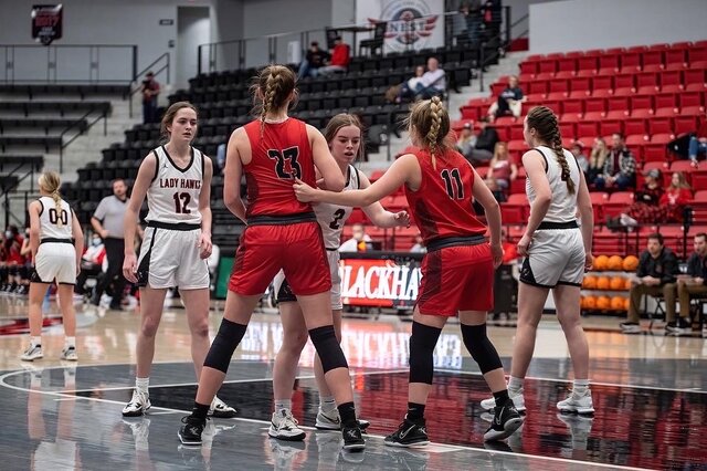 Jenna 6'3 teammate (Arkansas commit)