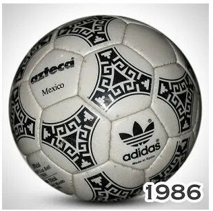 1986 World Cup, Mexico (Adidas Azteca)