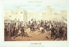 Inicio de la guerra de África.