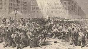 Protesta estudiantil en la Noche de San Daniel.