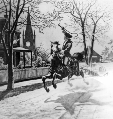 midnight ride of paul revere