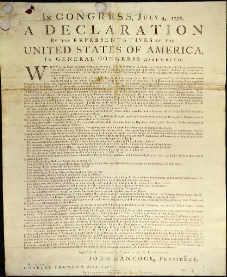 Declaration of Independence