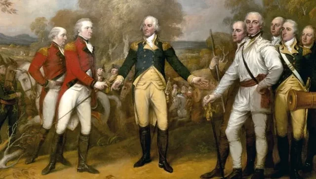 The British Surrender Boston