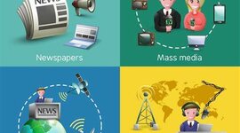 Timeline: Surgimiento y desarrollo de los medios de comunicación