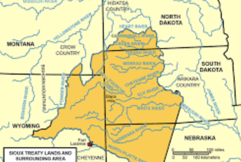 The first Treaty of Fort Laramie