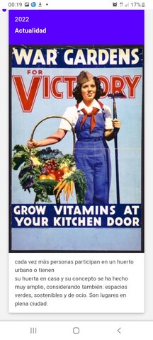 Historia de los Huertos