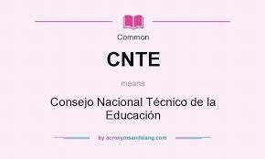 Consejo Nacional Técnico de la Educación.