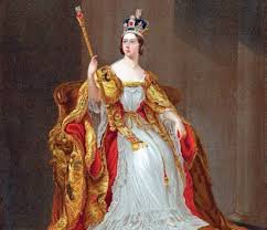 La reina Victoria de Inglaterra, proclamada emperatriz de La India