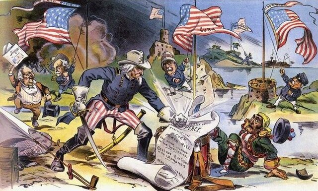 Guerra entre España y EEUU por Cuba.
