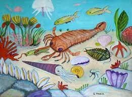 Silurian period organisms