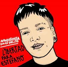 Luchas de compañerxs apresadxs en resistencia; (Estefano joven transmasculino apresadx por defensa propia ante violencia transhomofóbica; aún presx)