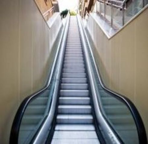 The invention of the escalator
