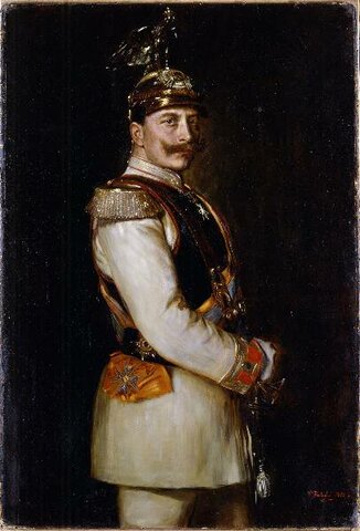 Proclamación de Guillermo II como Kaiser alemán.