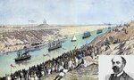 Inauguración del Canal de Suez.