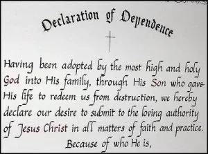 Declaring Independence Signed