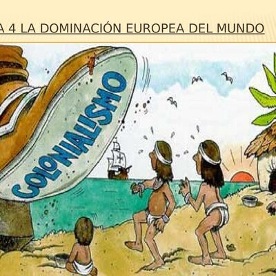 Timeline: La dominación europea del mundo. Imperialismo y colonialismo.