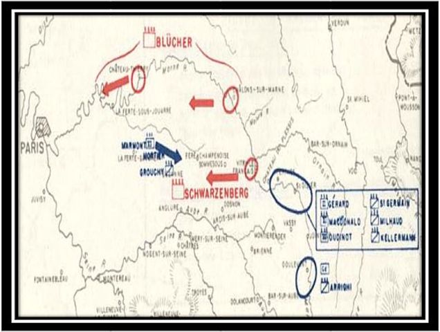 The advance of the Allies was successful