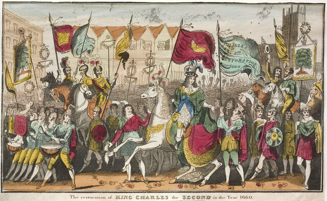 The King was restored