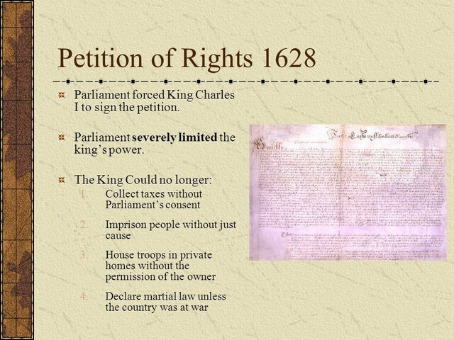 The Petition of Rights