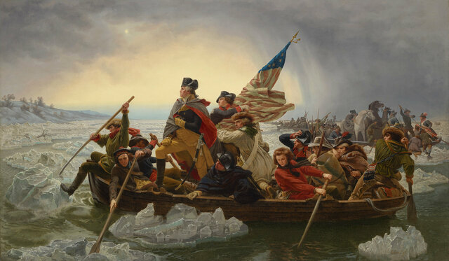 Washington crosses the Delaware