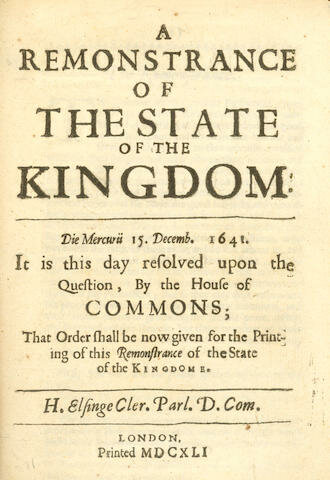 The Grand Remonstrance