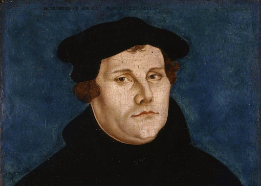 Ninety five theses by Martin Luther