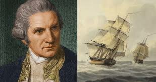 James Cook explores the Pacific
