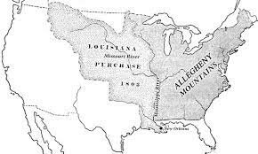 The US expands with the Louisiana Purchase