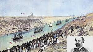 Inauguración del Canal de Suez.