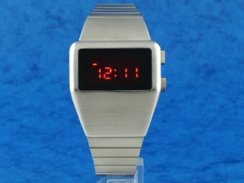 Reloj de pulsera digital con pantalla de led