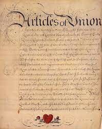 1770: Act of Union between England and Scotland