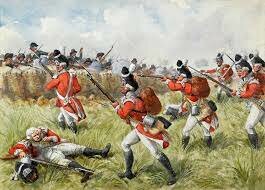 Colonists vs British Troops