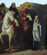 Miguel Hidalgo se reúne con José María  Morelos y Pavón en Charo, Michoacán.