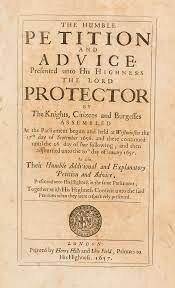 The Humble Petition and Advice