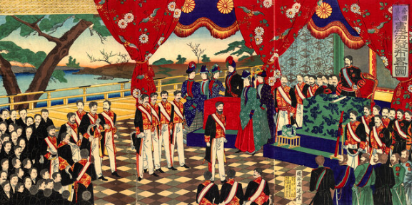 Constitución japonesa en la era Meiji