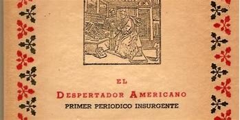 Publicación del Despertador Americano